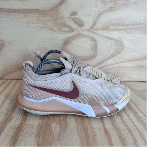 Nike -Court React Vapor NXT - Trainers - White/Pink - Women's - 8.5 - CV0742-261 - Picture 1 of 9